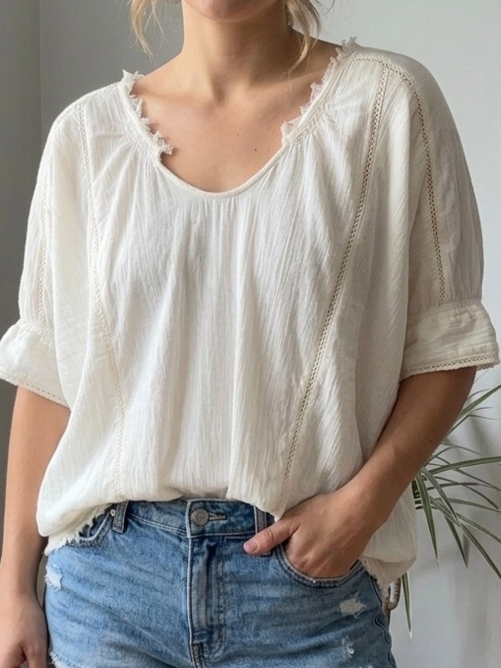 NWOT ARITZIA Boho Top Sz M